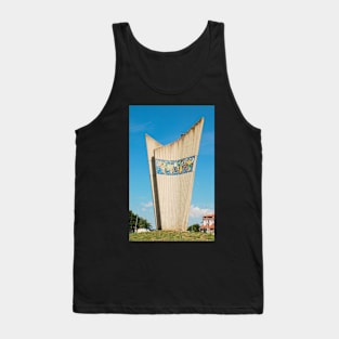 Monument in Plovanija Tank Top